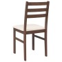 Sillas de comedor con cojines 2 uds madera maciza marrón caucho von , Essstühle - Ref: Foro24-4102417, Preis: 79,06 €, Rabatt: %