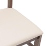 Sillas de comedor con cojines 2 uds madera maciza marrón caucho von , Essstühle - Ref: Foro24-4102417, Preis: 79,06 €, Rabatt: %