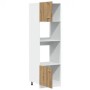 Armario microondas madera ingeniería roble artisan 60x57x207 cm von , Küchenschränke - Ref: Foro24-3334024, Preis: 207,33 €, ...