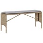 Set comedor de jardín 3 pzas con cojines ratán sintético beige von , Gartensets - Ref: Foro24-4104184, Preis: 274,21 €, Rabat...
