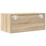 Mueble para TV madera contrachapada roble ahumado 60x31x25,5 cm de , Muebles TV - Ref: Foro24-861494, Precio: 47,52 €, Descue...