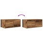 Muebles de TV 2 uds 60x31x25,5 cm Madera ingeniería envejecida by , TV Furniture - Ref: Foro24-861505, Price: 79,74 €, Discou...