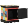 Mesilla de noche multicolor 40x35x45 cm madera maciza mango de , Mesitas de noche - Ref: Foro24-4017562, Precio: 97,38 €, Des...