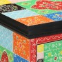 Mesilla de noche multicolor 40x35x45 cm madera maciza mango de , Mesitas de noche - Ref: Foro24-4017562, Precio: 97,38 €, Des...