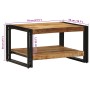 Mesa de centro 70x50x38 cm madera maciza de mango von , Couchtisch - Ref: Foro24-4102718, Preis: 99,87 €, Rabatt: %