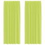 Cortinas de gasa con trabillas 2 uds. verde manzana von , Vorhänge und Gardinen - Ref: Foro24-4102254, Preis: 16,55 €, Rabatt: %