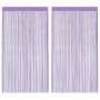 Cortinas de tiras 2 uds morado 140x250 cm von , Vorhänge und Gardinen - Ref: Foro24-4102048, Preis: 17,01 €, Rabatt: %