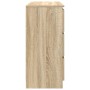 Aparador de madera contrachapada roble sonoma 100x35x76 cm by , Sideboards - Ref: Foro24-3328500, Price: 138,18 €, Discount: %
