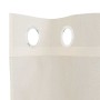 Cortinas de gasa con ojales 2 uds crema 140x245 cm von , Vorhänge und Gardinen - Ref: Foro24-4102074, Preis: 15,61 €, Rabatt: %