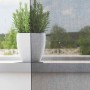 Cortinas de gasa con ojales 2 uds gris oscuro 140x260 cm von , Vorhänge und Gardinen - Ref: Foro24-4102081, Preis: 15,54 €, R...