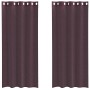 Cortinas de gasa con ojales 2 uds morado 140x245 cm von , Vorhänge und Gardinen - Ref: Foro24-4102104, Preis: 15,04 €, Rabatt: %