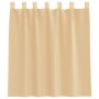 Cortinas de gasa con bolsillos para varillas 2 uds. arena von , Vorhänge und Gardinen - Ref: Foro24-4102216, Preis: 12,79 €, ...