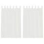 Cortinas de gasa con bolsillos para varillas 2 uds. blanco von , Vorhänge und Gardinen - Ref: Foro24-4102242, Preis: 12,77 €,...