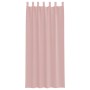 Cortinas de gasa con bolsillos para varillas 2 uds. rosa von , Vorhänge und Gardinen - Ref: Foro24-4102199, Preis: 14,63 €, R...