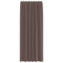 Cortinas de gasa con trabillas 2 uds. marrón von , Vorhänge und Gardinen - Ref: Foro24-4102263, Preis: 14,52 €, Rabatt: %
