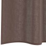Cortinas de gasa con trabillas 2 uds. marrón von , Vorhänge und Gardinen - Ref: Foro24-4102263, Preis: 14,52 €, Rabatt: %