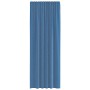 Cortinas de gasa con trabillas 2 uds azul real 140x260 cm von , Vorhänge und Gardinen - Ref: Foro24-4102305, Preis: 15,26 €, ...