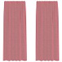 Cortinas de gasa con trabillas 2 uds rojo vino 140x245 cm von , Vorhänge und Gardinen - Ref: Foro24-4102339, Preis: 15,15 €, ...