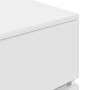 Mesillas de noche con 3 cajones 2 uds Blanco 39x35x65 cm by , Nightstands - Ref: Foro24-861338, Price: 103,03 €, Discount: %