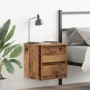 Mesillas de noche de pared 2 uds madera vieja 38x34x40 cm de , Mesitas de noche - Ref: Foro24-861262, Precio: 78,00 €, Descue...