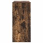 Aparador con cajón roble ahumado 80x34x76 cm madera ingeniería by , Sideboards - Ref: Foro24-861539, Price: 85,61 €, Discount: %