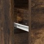 Aparador con cajón roble ahumado 80x34x76 cm madera ingeniería by , Sideboards - Ref: Foro24-861539, Price: 85,61 €, Discount: %