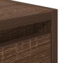 Mesillas de noche de pared 2 uds roble marrón 38x34x40 cm by , Nightstands - Ref: Foro24-861260, Price: 94,11 €, Discount: %