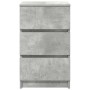 Mesillas de noche con 3 cajones 2 uds gris hormigón 39x35x65 cm von , Nachttische - Ref: Foro24-861344, Preis: 108,57 €, Raba...