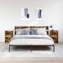 Mesillas de noche con 3 cajones 2 uds roble ahumado 39x35x65 cm von , Nachttische - Ref: Foro24-861346, Preis: 104,80 €, Raba...