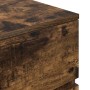 Mesillas de noche con 3 cajones 2 uds roble ahumado 39x35x65 cm von , Nachttische - Ref: Foro24-861346, Preis: 104,80 €, Raba...