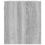 Mesilla de noche de pared gris Sonoma 38x34x40 cm de , Mesitas de noche - Ref: Foro24-861257, Precio: 46,27 €, Descuento: %