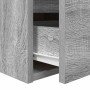 Mesilla de noche de pared gris Sonoma 38x34x40 cm de , Mesitas de noche - Ref: Foro24-861257, Precio: 46,27 €, Descuento: %