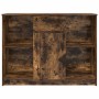 Aparador con cajón roble ahumado 101x35x76 cm madera ingeniería de , Aparadores - Ref: Foro24-861566, Precio: 94,10 €