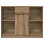 Aparador con cajón roble artisian 101x35x76cm madera ingeniería by , Sideboards - Ref: Foro24-861570, Price: 101,14 €, Discou...