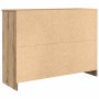 Aparador con cajón roble artisian 101x35x76cm madera ingeniería by , Sideboards - Ref: Foro24-861570, Price: 101,14 €, Discou...
