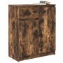 Aparador con cajón roble ahumado 71x35x84 cm madera ingeniería by , Sideboards - Ref: Foro24-861593, Price: 87,40 €, Discount: %