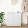 Aparador con cajón blanco 71x35x65 cm madera de ingeniería von , Sideboards - Ref: Foro24-861598, Preis: 78,96 €, Rabatt: %