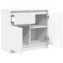 Aparador con cajón blanco 71x35x65 cm madera de ingeniería von , Sideboards - Ref: Foro24-861598, Preis: 78,96 €, Rabatt: %