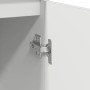 Aparador con cajón blanco 71x35x65 cm madera de ingeniería von , Sideboards - Ref: Foro24-861598, Preis: 78,96 €, Rabatt: %