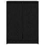 Aparador de madera de roble negro 57x34x76 cm von , Sideboards - Ref: Foro24-861617, Preis: 74,97 €, Rabatt: %