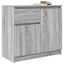 Aparador con cajón gris Sonoma 71x35x65 cm madera de ingeniería von , Sideboards - Ref: Foro24-861603, Preis: 77,10 €, Rabatt: %
