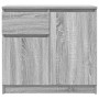 Aparador con cajón gris Sonoma 71x35x65 cm madera de ingeniería von , Sideboards - Ref: Foro24-861603, Preis: 77,10 €, Rabatt: %