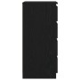 Aparador de madera de roble negro 37,5x35x76 cm by , Sideboards - Ref: Foro24-861752, Price: 79,73 €, Discount: %