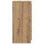 Aparador Artisan Roble 37,5x35x76 cm Madera de ingeniería by , Sideboards - Ref: Foro24-861759, Price: 83,49 €, Discount: %