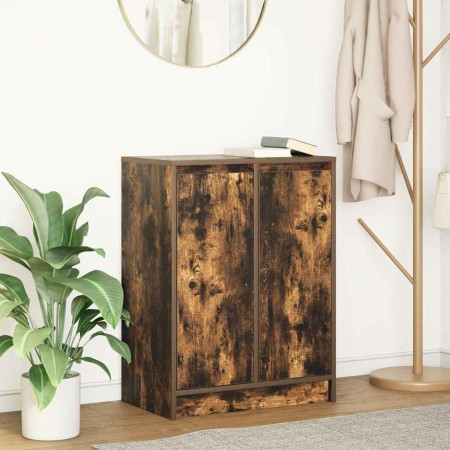 Aparador roble ahumado 57x34x76 cm madera de ingeniería de , Aparadores - Ref: Foro24-861620, Precio: 73,85 €, Descuento: %