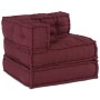 Puf modular tela granate 70x70x54 cm von , Kissen für Stühle und Sofas - Ref: Foro24-4019029, Preis: 172,50 €, Rabatt: %