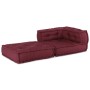 Puf modular tela granate 70x70x54 cm von , Kissen für Stühle und Sofas - Ref: Foro24-4019029, Preis: 172,50 €, Rabatt: %