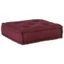 Puf modular tela granate 70x70x54 cm von , Kissen für Stühle und Sofas - Ref: Foro24-4019029, Preis: 172,50 €, Rabatt: %