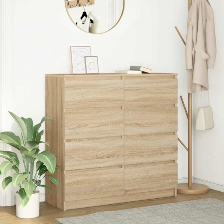 Aparador de madera de ingeniería roble Sonoma 100x35x99 cm von , Sideboards - Ref: Foro24-3328491, Preis: 158,74 €, Rabatt: %
