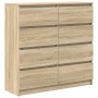 Aparador de madera de ingeniería roble Sonoma 100x35x99 cm von , Sideboards - Ref: Foro24-3328491, Preis: 158,74 €, Rabatt: %